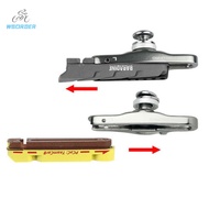 WBORDER 1Pair Carbon Brake Pads V-Brake C-Brake Pads Cork Rubber Replaceable Road Folding Bicycle Br