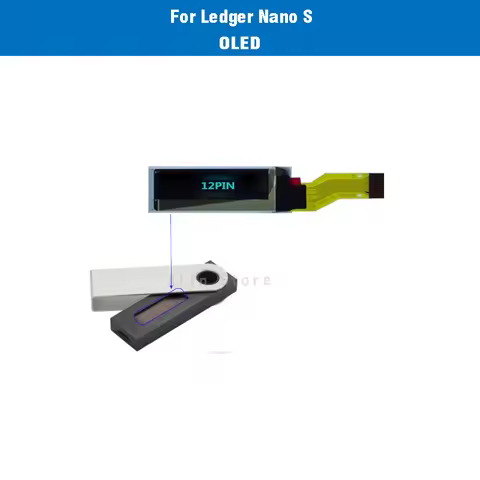 12Pin OLED For Ledger Nano S LCD Display Screen Replacemet