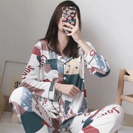 #MIU pajama for women terno korean printed overlap sleepwear cotton cartton night wear