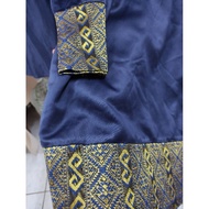 PRELOVED BAJU KURUNG SATIN MATTE SONGKET