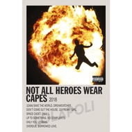 Poster Cover Album Not All Heroes Wear Caps - Metro Boomin, 21 Savage