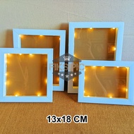 3D Frame 5R 13x18cm + Tumblr Lamp - 3D LED Frame 13 x 18 | FIKSIPIC