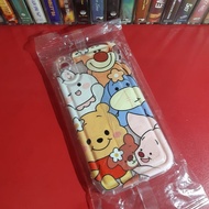 Casing Softcase Soft Case Clear Anti Crack Pooh Iphone Iphone XR