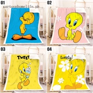 tweety bird selimut kartun throw blanket double-sided warm flannel cashmere customize all sizes