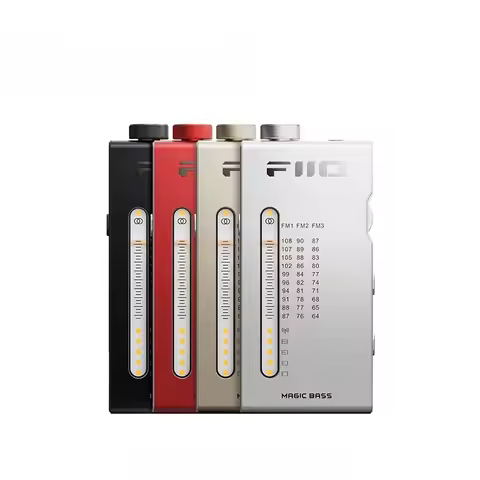 FiiO RR11 Portable Mini Stereo Radio Smart Decoding Headphone Amplifier Phone Dongle