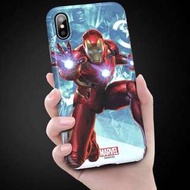 100%全新！MARVEL 原裝正版授權 Ironman 電話殻 Phone Case 手機殼 手機套 iPhone X avengers 復仇者聯盟
