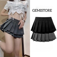 Standard 2-Storey Pleated tennis Skirt hotgirl Model, Super hot tennis Short Skirt MA10