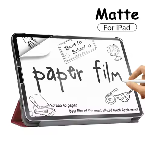 Like Paper Film Screen Protector For Ipad 10th Generation A16 M3 2025 Pro 13 12.9 11 M2 M4 Air 4 5 M