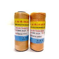 [210D/9 | 210D/21] Three Gold Fish Brown Nylon Twine Thread