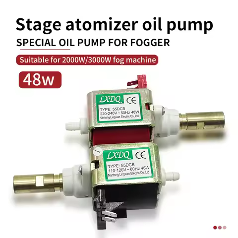 A Pump Oil Pump Power Pump 55DCB 48W 110V Or 220V Used For Smoke Fog Machine Accessories Electromagn