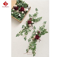 Sharprepublic Aisle PEW Flower Arrangement Romantic Exquisite Wedding Aisle Decorations for Celebrat