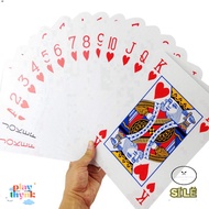 Giant Poker Deck 15 - Upgrade Play Level 2, 4, 6, 9 Times Compared to Regular Cards!