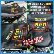 ✅ ◶ ۩ HONDA WAVE 100 110 ORIGINAL JRP DRY CARBON SEAT COVER MAY TAHI  WITH STICKER &amp; ETIKETA