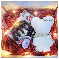Relieve Stress Perfect Gift Set ( Gua Sha Wood Comb for head and neck FOC Lavender Massage Oil ) 头部按