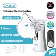 Dr.isla N10 LED portable Nebulizer Machine for Asthma Handheld Nebulizer Portable Sale for Adult and