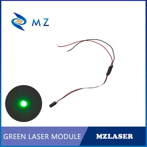520nm Green Laser Module 4.5mm Diameter 0.5mW 1mW 5mW 3V Economical Laser Module for Woodworking Mac