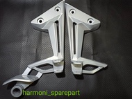 DUDUKAN FOOTSTEP BELAKANG JUPITER MX NEW 135 SILVER