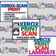 Xerox Print Scan Available here Laminated PVC Waterproof Sticker Sign Signage a4 size