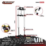 Scarlet Racing - Shock USD Motorcycle Double Adjuster CRF 150 Full CNC -SparepartVin