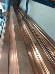 Copper Plate 4x20 Busbar 4 x 20 Rail Copper Rail 4x20 4 x 20 Import Copper Wire