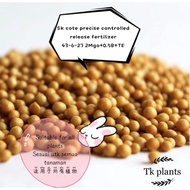 Tk plants , fertilizer slow release 200gm+- ,baja slow release, sk cote, garden , baja baik