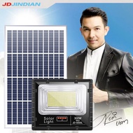 แบรนด์ JD ของแท้100% ไฟโซล่าเซลล์ สปอตไลท์ Solar LED โซล่าเซลล์ รุ่นพี่อั้มเป็นพรีเซนต์เตอร์ JD รับประกันถึง3เดือนเต็ม 25W 40W 60W 100W 200W 300W 500W