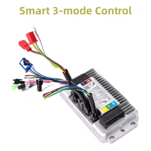 48V/60V/72V/96V Electric Vehicle Controller 500W/1000W/1200W/1500W Three-mode Sine Wave Brushless Mo