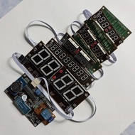 MODUL CONTROLLER JAM IQOMAH WAKTU SHALAT SEVEN 7 SEGMENT KECIL - Griya Hijau01