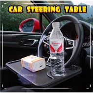 [Ready Stock] Car Table Steering wheel Food Dine In Desk laptop Meja kereta makan