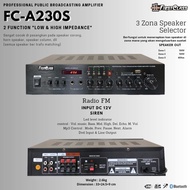 Power Amplifier FirstClass fca230S fc a 230s 3 zona speaker