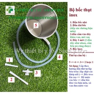 Stainless steel anal enema set and accessories, enema kit