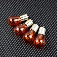Motorcycle Turn Signal Light 5Pcs/10 Pcs 1156 P21W BA15S 1157 P21 5W BAY15D Car LED Filament Light B