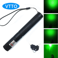 【Local delivery】VTTO 303 Green Laser Pointer 532nm 5mw Rechargeable Visible Beam Light Laser Pointer