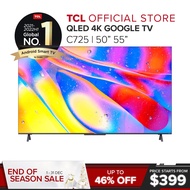 TCL C725 QLED 4K Google TV 55 inch | Smart TV | 4K TV | Android TV