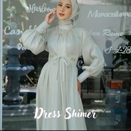 Restock!! DRESS Material SHIMMER SILK DRESS Invitation Party DRESS SHIMMER BRIDESMAID DRESS