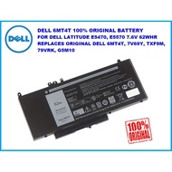 ORIGINAL 6MT4T BATTERY FOR DELL LATITUDE E5470, E5570 7.6V 62WHR