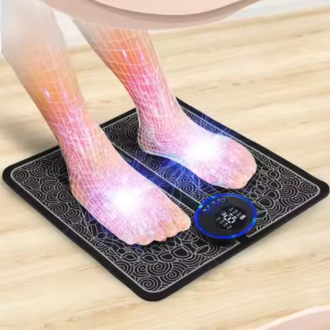 2026Foot Massager Foot Therapy Machine EMS Foot Massage Pad Pulse Fully Automatic Foot Meridian Pres