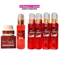 [Original HQ] SPRAY AZ BEUTY MIST SPRAY PEMUTIH 100ml | AMORA KRIM PEMUTIH NANO | SET PEMUTIH AMORA