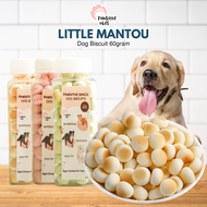 Little Mantou Dog Biscuit 60gram - Snack Cemilan Kalsium Puppy Anjing Dog Treat Cemilan Dog Snack Bi