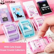 WONDER Eraser Dust Cleaner High Quality With Cute Eraser Manual Mini Desktop Vacuum Cleaner