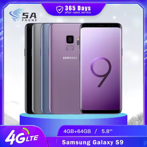 Original Samsung Galaxy S9 G960F G960U1 4G LTE Mobile Phone 5.8" 4GB RAM 64GB ROM Octa Core NFC 12MP