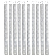 10pcs Clip Strip Display Makanan/Strip Klip Display Snack/Supermarket Snack Plastic Clip Strip