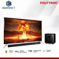 LED TV POLYTRON 50 INCH SOUNDBAR PLD-50B8750