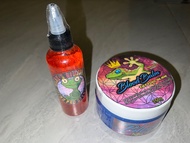 BUBBLEGUM BLUE Gecko bloodbalm tattoo glide & gecko pro stencil (SET) (free sticker)