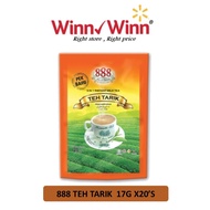 888 3IN1 INSTANT MILK TEA TEH TARIK (17g x 20 Sachets)
