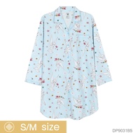 Josilins ชุดนอน ผู้ใหญ่ ลิขสิทธิ์ Disney Peter Pan ลาย Tinker Bell ผ้าวูเว่น ไซส์ SM