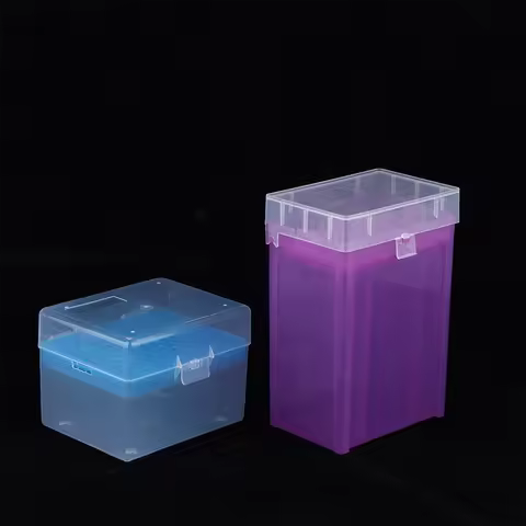 Lab 10ul/200ul/1ml/5ml/10ml Plastic Pipettor Tip Box For Experiment Pipette Tip Holder Box Micropipe