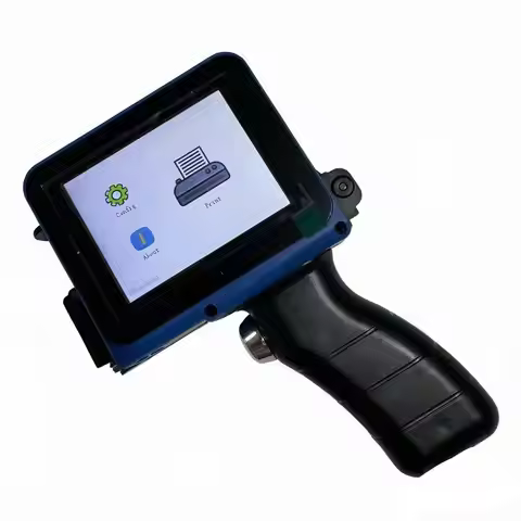 Mini Date Printer Inkjet Portable Coding Machine Bottle Box Plastic Bags Logo Text QR Code Serial Nu