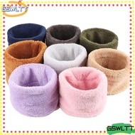 GSWLTT Winter Snood Scarves, Solid Color Thick Winter Scarf, Plush Keep Warm Neck Gaiter