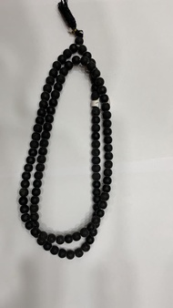 Satvik Shaligram Stone Mala 108 Beads For Prayer Rosary Japmala